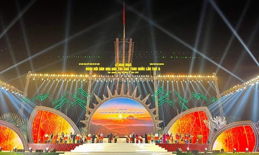 Khai mạc Ngày hội Văn hoá các dân tộc Dao lần thứ II năm 2022 tại Thái Nguyên. Ảnh: Phung Minh