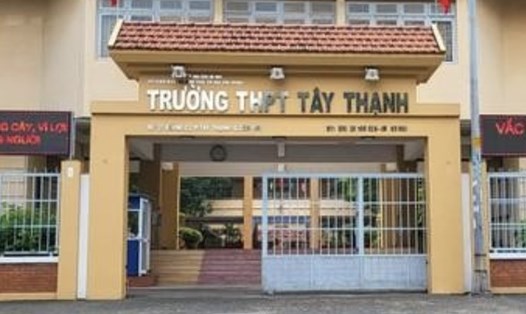 Trường THPT Tây Thạnh, quận Tân Phú, TPHCM. Ảnh: Huyên Nguyễn