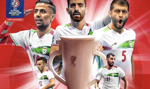 Đội tuyển futsal Iran thắng hủy diệt Thái Lan để vào chơi trận chung kết. Ảnh: AFC