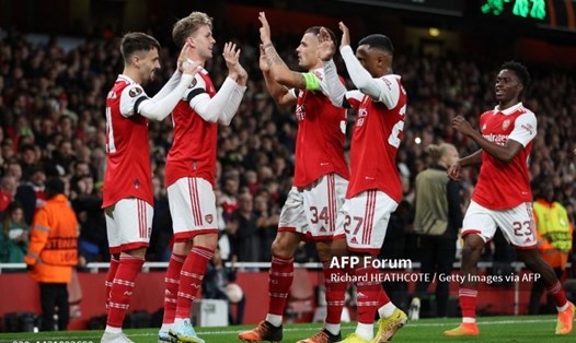 Arsenal có chiến thắng dễ dàng trước Bodo Glimt tại Europa League.  Ảnh: AFP
