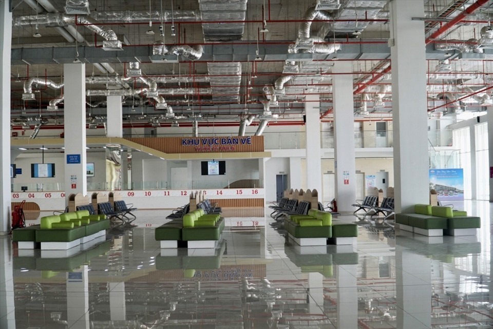 Bến xe Miền Đông mới vắng khách sau 2 năm hoạt động. Ảnh: Chân Phúc