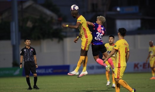 Thanh Hoá làm khách trước Sài Gòn ở vòng 18 V.League 2022. Ảnh: H.A