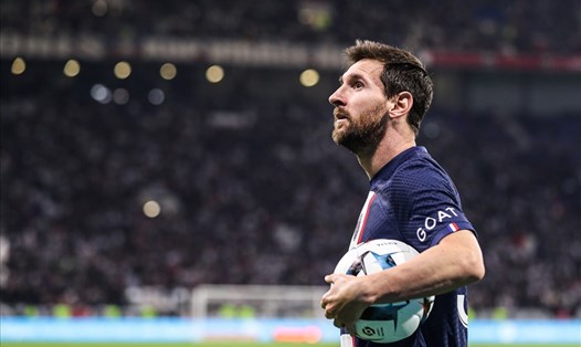 Messi gặp chấn thương không quá nghiêm trọng. Ảnh: AFP