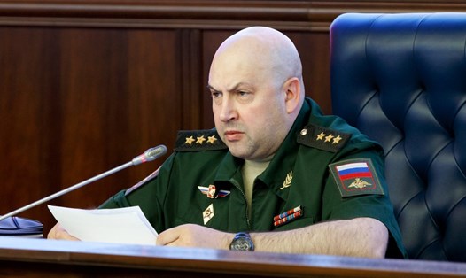 Thượng tướng Sergey Surovikin được bổ nhiệm làm tổng chỉ huy chiến dịch quân sự của Nga ở Ukraina. Ảnh: Sputnik
