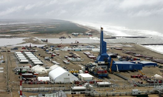 Mỏ Chaivo của dự án dầu khí Sakhalin-1. Ảnh chụp màn hình