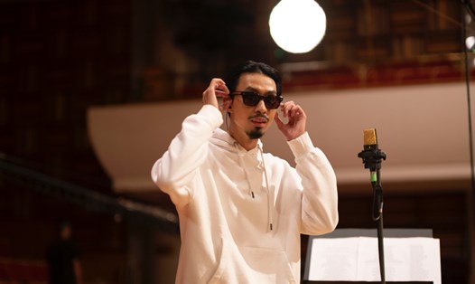 Rapper Đen Vâu.Ảnh: NSCC.