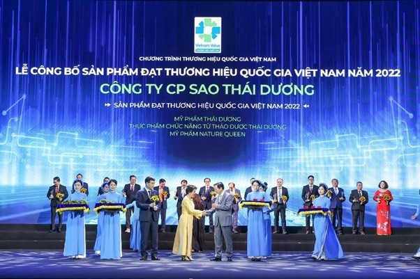 Sao Thái Dương - Nâng tầm cao mới với Thương hiệu quốc gia Việt Nam