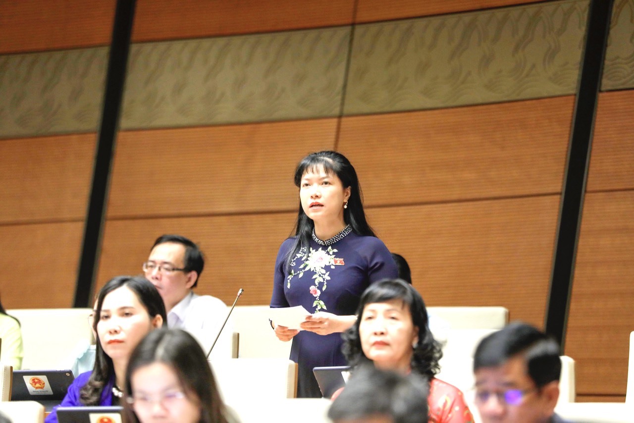 Đại biểu Quốc hội Tạ Thị Yên (đoàn Điện Biên).