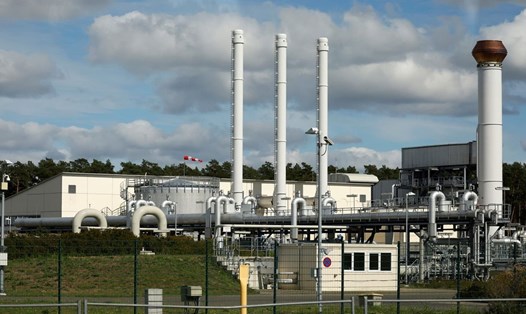 Một trạm LNG ở Đức. Ảnh: AFP
