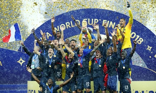 Đội tuyển Pháp đã sẵn sàng cho hành trình bảo vệ ngôi vương World Cup. Ảnh: AFP