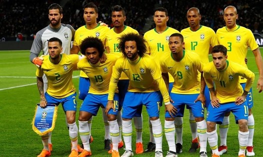 Đội tuyển Brazil là một trong những ứng cử viên sáng giá cho chức vô địch World Cup 2022. Ảnh: AFP