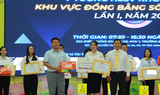 Dự án Cá cơm Xanh của Trường Đại học Kiên Giang đạt giải Nhất tại cuộc thi Ý tưởng học sinh, sinh viên khởi nghiệp khu vực Đồng bằng Sông Cửu Long. Ảnh: PV