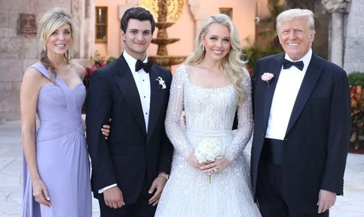 Con gái ông Donald Trump làm đám cưới ngày 12.11. Ảnh chụp màn hình