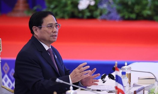 Thủ tướng Phạm Minh Chính tham dự Hội nghị Cấp cao Đông Á (EAS) lần thứ 17. Ảnh: VGP