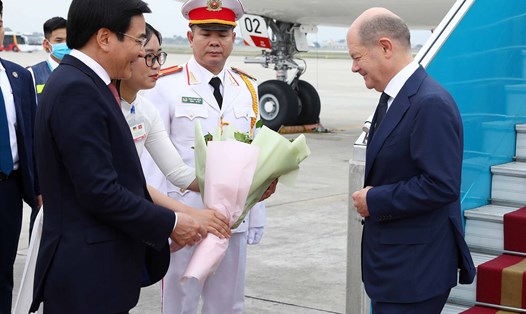 Thủ tướng Đức Olaf Scholz thăm chính thức Việt Nam từ ngày 13-14.11.2022. Ảnh: Hải Nguyễn