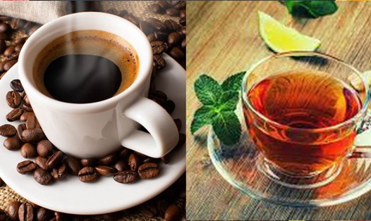 Nhiều chuyên gia dinh dưỡng cho rằng uống trà hoặc cà phê sau bữa ăn tốt cho cơ thể. Ảnh đồ họa: Hàn Lâm