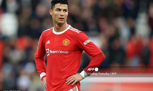 Ronaldo tố bị Man United phản bội. Ảnh: AFP