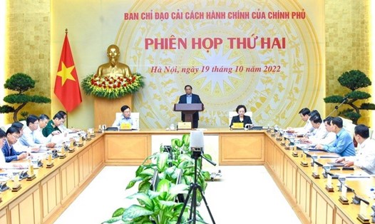 Thủ tướng chủ trì phiên họp thứ hai Ban Chỉ đạo cải cách hành chính.