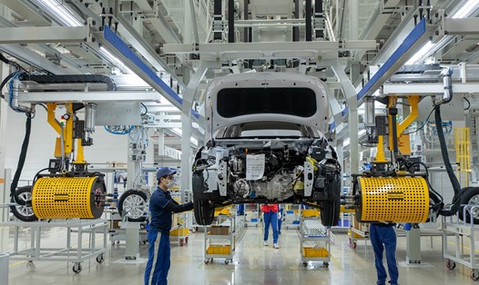 Nhà máy sản xuất xe thứ 2 của Hyundai tại Ninh Bình. Ảnh Thắng Nguyễn