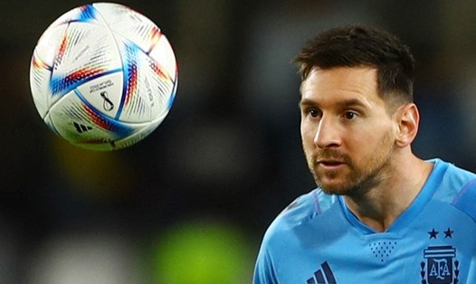 Lionel Messi cùng các đồng đội ở đội tuyển Argentina đã sớm đến Qatar và sẽ có trận giao hữu với UAE vào đêm nay. Ảnh: AFP