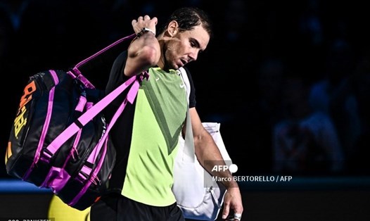 Rafael Nadal thua 2 trận liên tiếp tại ATP Finals 2022. Ảnh: AFP