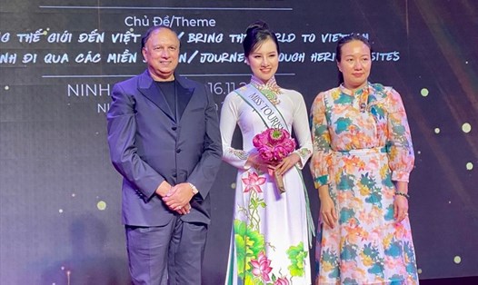 Á hậu Hương Ly sẽ chính thức đại diện Việt Nam tham dự thi "Hoa hậu Du lịch thế giới 2022". Ảnh: Lan Anh