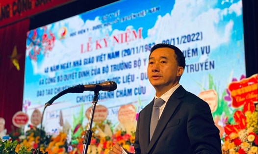 Thứ trưởng Bộ Y tế Trần Văn Thuấn. Ảnh: Hương Giang