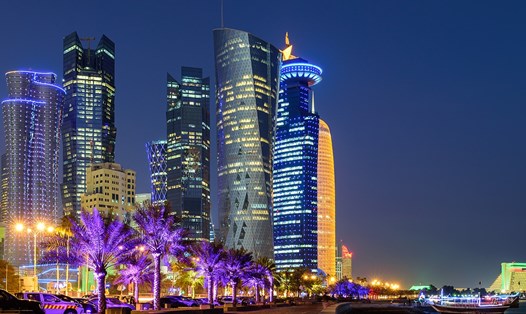 Doha - Thủ đô của Qatar. Ảnh: Out Time Doha