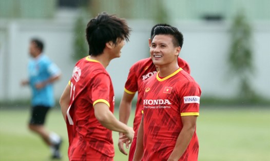 Quang Hải góp mặt trong danh sách tuyển Việt Nam dự AFF Cup 2022. Ảnh: VFF