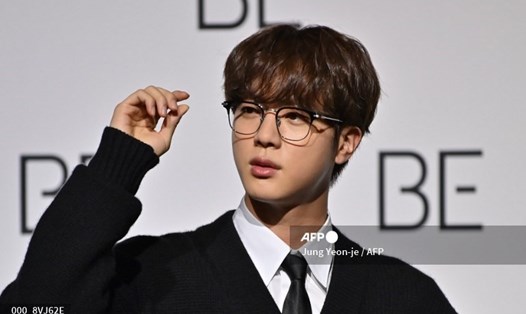 Jin - BTS đứng đầu BXH thương hiệu nam idol Kpop tháng. Ảnh: AFP.