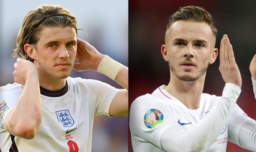 Gallagher và Maddison là những quân bài tẩy của Anh tại World Cup 2022. Ảnh: UEFA