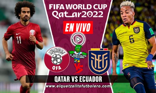 Qatar và Ecuador đều không muốn thua trận khai mạc World Cup 2022. Ảnh: Futbolero