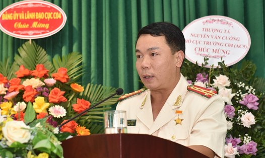 Đại tá Hoàng Quốc Việt được bổ nhiệm giữ chức Phó Cục trưởng C04. Ảnh: H.Hà