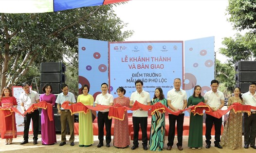 Generali Việt Nam và Quỹ BTTEVN khánh thành trường mẫu giáo cho các em nhỏ khó khăn huyện Krông Năng, tỉnh Đắk Lắk