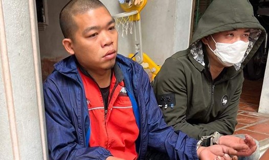 Nhóm thanh niên này đã thực hiện nhiều vụ trộm cắp xe máy. Ảnh: Công an TP.Việt Trì.