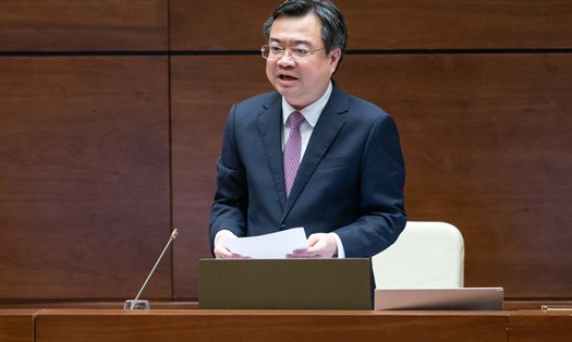 Bộ trưởng Bộ Giao thông Vận tải Nguyễn Văn Thắng lần đầu trả lời trước Quốc hội.