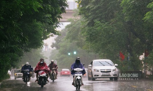 Từ ngày 4.11 Hà Nội trở mưa, giảm nhiệt.