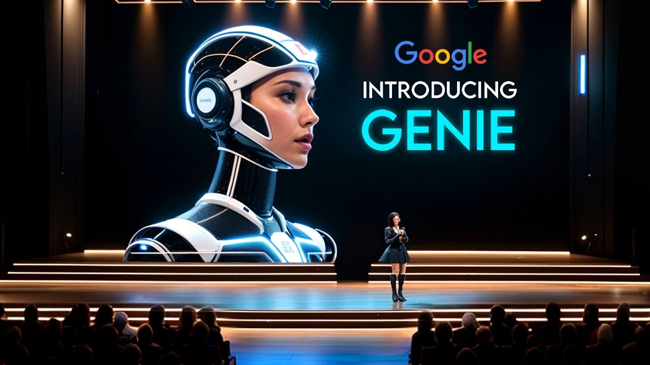 Sự kiện giới thiệu Genie của Google (Ảnh: DeepMind)