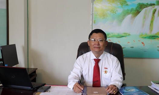 Ông Đặng Hồng Tuấn, Giám đốc Bảo hiểm xã hội tỉnh An Giang. 
Ảnh: BHXHAG