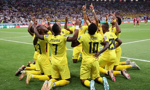 Đội tuyển Ecuador khởi đầu thuận lợi tại World Cup 2022. Ảnh: FIFA