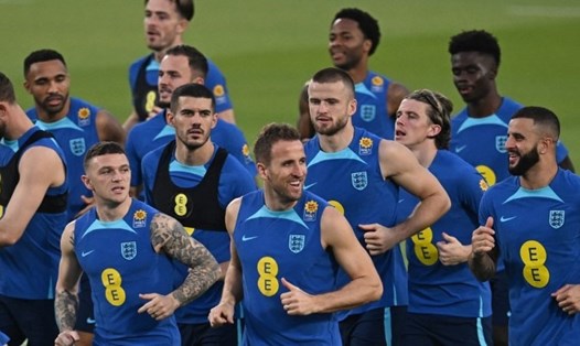 Tuyển Anh ra quân ở World Cup 2022 bằng màn đối đầu với Iran. Ảnh: AFP.