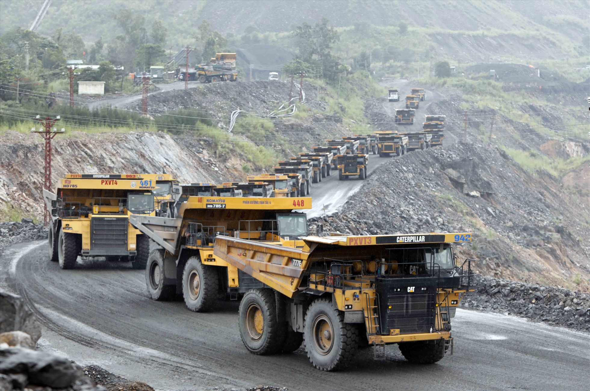 11 tháng năm 2022, TKV đã sản xuất được 36,5 triệu tấn than, đạt 93,4% kế hoạch năm. Ảnh: Trần Việt