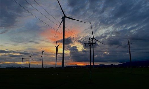 Một dự án điện gió ở miền Trung. Ảnh: Ngô Cường