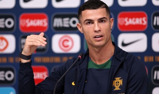 Ronaldo khao khát giành chức vô địch World Cup 2022. Ảnh: AFP