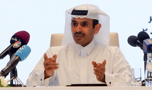 CEO QatarEnergy Saad Sherida al-Kaabi. Ảnh: AFP