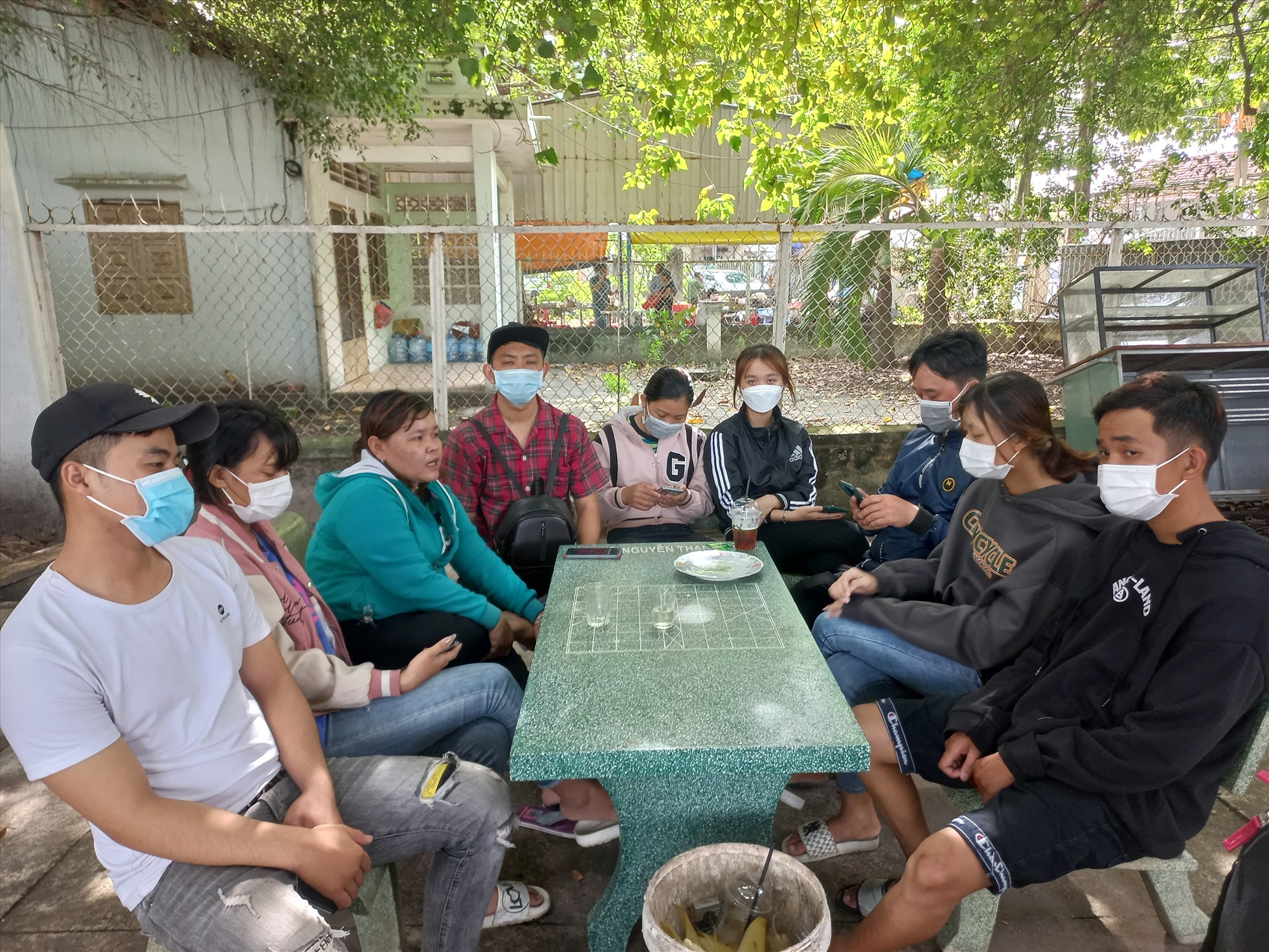 Nhóm lao động bị mất việc làm dịp tháng 6,7.2022, đến nay nhiều trường hợp tìm đã tìm được công việc mới. Ảnh: Đình Trọng