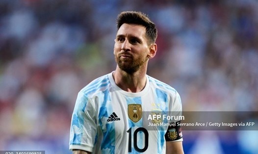 Messi chuẩn bị đá trận ra quân World Cup 2022. Ảnh: AFP