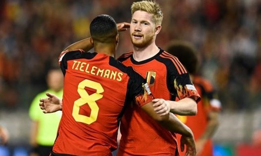 Tuyển Bỉ đối đầu với đội bóng bị coi là yếu nhất bảng Canada ở trận ra quân World Cup 2022. Ảnh: AFP