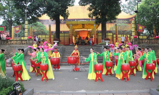 Lễ khai mạc Ngày hội Di sản Văn hóa Việt Nam lần thứ 4 tại Hà Nội. Ảnh: Cường Nguyễn