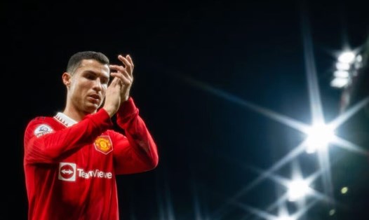 Ronaldo đã tạm biệt và không hẹn gặp lại Man United. Ảnh: AFP